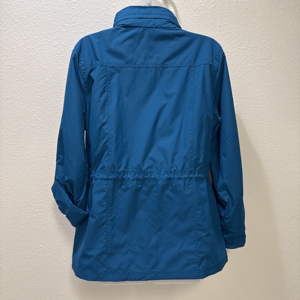 Style & Co Sport Teal Lightweight Hooded Jacket Women's Size Small NWT - Picture 6 of 12